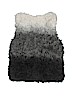 H&M Gray Faux Fur Vest Size 14 - photo 2