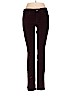 J Brand Burgundy Velour Pants Size 28 waist - photo 1