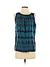 Ann Taylor LOFT 100% Polyester Teal Sleeveless Blouse Size S (petite) - photo 1
