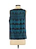 Ann Taylor LOFT 100% Polyester Teal Sleeveless Blouse Size S (petite) - photo 2