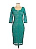 Love, Fire Teal Cocktail Dress Size M - photo 1