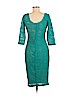 Love, Fire Teal Cocktail Dress Size M - photo 2