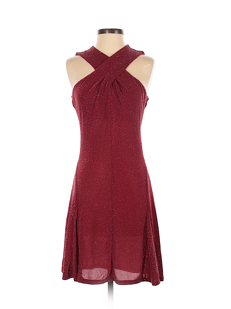 MICHAEL Michael Kors Red Cocktail Dress Size 4 - photo 1