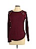 No Boundaries Burgundy Long Sleeve Top Size XL - photo 1