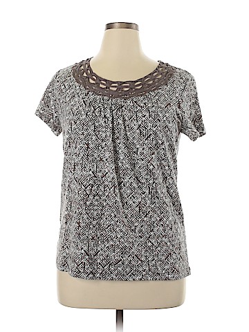 St. John's Bay Short Sleeve Top (view 1)