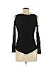 LnA Black Long Sleeve Top Size M - photo 2