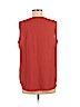 Adriano Goldschmied Orange Sleeveless Blouse Size M - photo 2