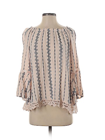 Blu Pepper Long Sleeve Blouse (view 1)