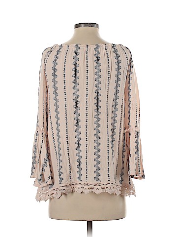 Blu Pepper Long Sleeve Blouse (view 2)