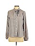 Forever 21 Pink Long Sleeve Button-Down Shirt Size L - photo 1