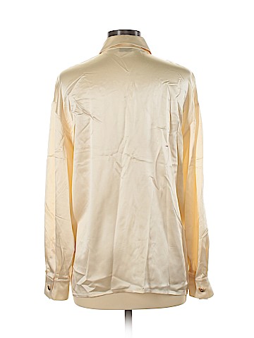 St. John Long Sleeve Silk Top (view 2)