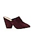 Splendid 100% Leather Burgundy Mule/Clog Size 6 1/2 - photo 1