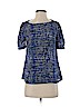 Banana Republic Blue Short Sleeve Blouse Size XS (petite) - photo 1