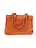 Hadaki 100% Leather Orange Leather Satchel One size - photo 3