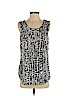 Rachel Zoe 100% Silk Black Sleeveless Silk Top Size 4 - photo 1
