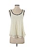 Monteau Ivory Sleeveless Blouse Size S - photo 1