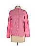 Talbots 100% Linen Pink Long Sleeve Button-Down Shirt Size S (petite) - photo 1