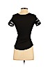 First Love Black Short Sleeve Top Size S - photo 2