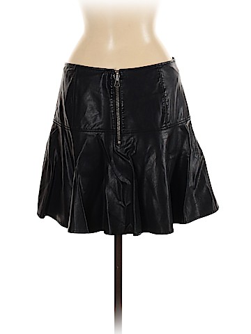 Free People Faux Leather Skirt (view 2)