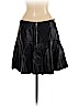 Free People 100% Polyurethane Black Faux Leather Skirt Size 8 - photo 2
