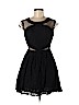 Teeze Me Black Cocktail Dress Size 7 - photo 1