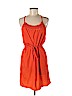 Banana Republic Factory Store 100% Polyester Red Casual Dress Size 8 (petite) - photo 1