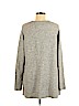 Ann Taylor LOFT Gray Pullover Sweater Size M - photo 2
