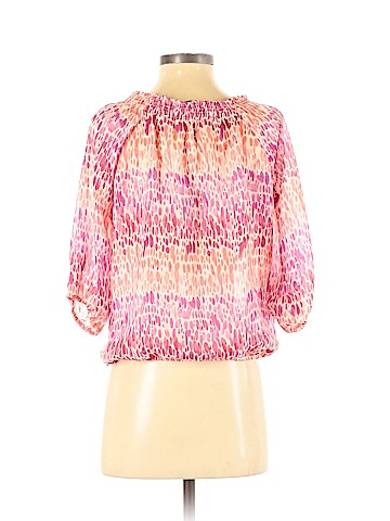 Ann Taylor LOFT 3/4 Sleeve Blouse (view 2)