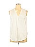 Lands' End 100% Cotton White Sleeveless Blouse Size XL - photo 1