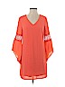 Almost Famous 100% Rayon Orange Casual Dress Size XS - photo 1