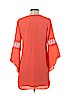 Almost Famous 100% Rayon Orange Casual Dress Size XS - photo 2