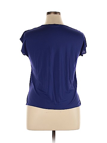 Zara W&B Collection Short Sleeve Blouse (view 2)