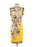 Elie Tahari 100% Silk Yellow Casual Dress Size S - photo 2