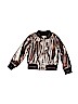 Truly Me 100% Polyurethane Metallic Gold Faux Leather Jacket Size 2T - photo 1