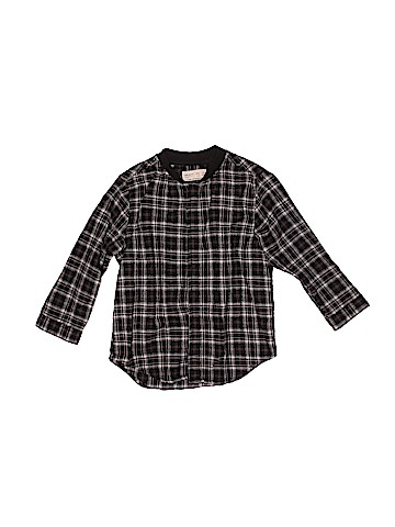 Zara Long Sleeve Button-Down Shirt (view 1)