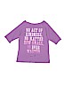 Peek 100% Cotton Purple 3/4 Sleeve T-Shirt Size 14 - photo 2
