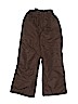 Cherokee 100% Polyester Brown Snow Pants Size M (youth) - photo 1