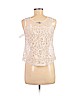 H&M Tan Sleeveless Blouse Size S - photo 2