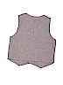 Cat & Jack 100% Cotton Solid Gray Tuxedo Vest Size 3T - photo 2