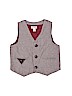 Cat & Jack 100% Cotton Solid Gray Tuxedo Vest Size 3T - photo 1