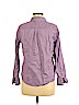 St. John's Bay 100% Cotton Purple Long Sleeve Button-Down Shirt Size M (petite) - photo 2