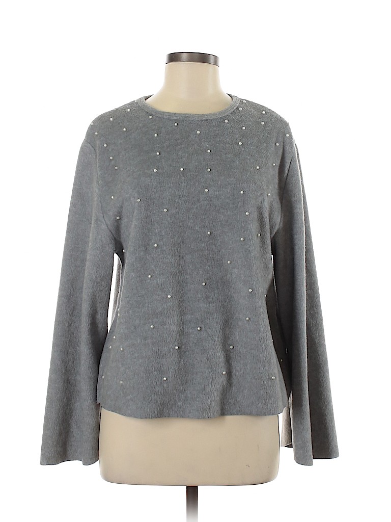 Zara Gray Pullover Sweater Size M - photo 1