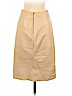 BCBGMAXAZRIA 100% Leather Ivory Leather Skirt Size 0 - photo 2