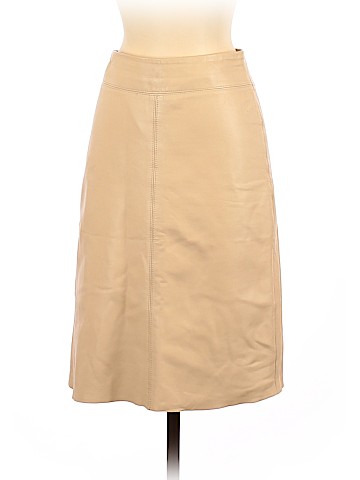 BCBGMAXAZRIA Leather Skirt (view 1)