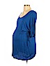 Motherhood Blue Casual Dress Size L - photo 1