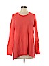 White + Warren 100% Cashmere Orange Cashmere Pullover Sweater Size M - photo 1