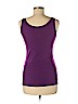 Motherhood 100% Cotton Purple Tank Top Size M - photo 2