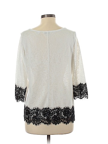 New York & Company 3/4 Sleeve Top (view 2)