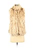 Charlotte Russe Ivory Faux Fur Vest Size S - photo 1
