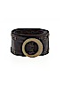 Nine West 100% Leather Solid Brown Leather Belt Size L - photo 1